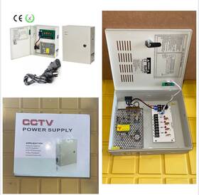 Osy-cp1204-5a Osy Cctv Power Supply Input Ac90v-264v 4channel Dc12v 5a Box Ce Rohs