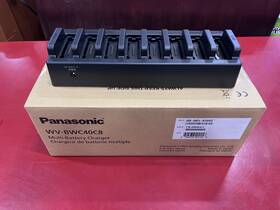 Panasonic Wv-bwc40d8 I-pro 8 Bay Multi-battery Charging Dock Wv-bwc40c8