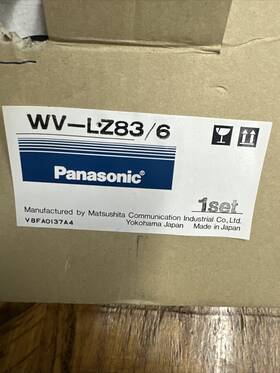 Wv-lz83 Panasonic Wv-lz83/6 Automatic Iris 1/2 Inch 8.5-51mm Motorized Zoom Lens Brand New