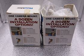 845-246w-cream Panavise 845-246w - Deluxe Cctv Camera Mount Lot Of 2