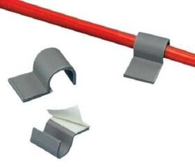 A1c38-a-c8 Panduit Adhesive Backed Cord Clip Gray Qty 100