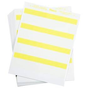 S100x225yij Panduit Laser Self-laminated Label Polyeseter Clear/yellow 1 000-pack