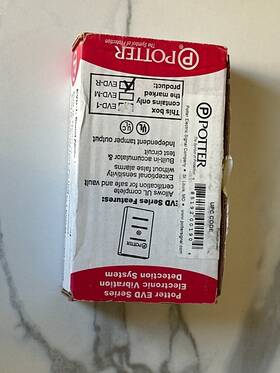 2020260 Potter Electric Signal 785192001904 New Evd-r Remote Vibration Detector Pickup P/n #