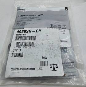 4939sn-gy Resideo Honeywell Home V-plex Surface Mount Contact With Cover Grey