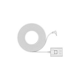 Ring 711181900163 Indoor/outdoor Power Adapter Barrel Plug For Stick Up Cam Plug-in - White