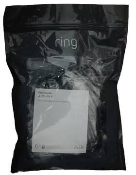 Ring 842861109856 - Indoor/outdoor Power Adapter Barrel Plug- Cam Plug Black New