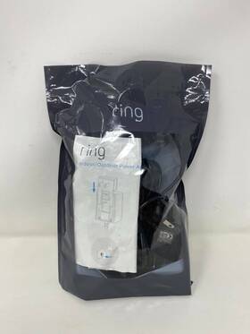 Ring 842861109962 Indoor/outdoor Power Adaptor Micro Usb Plug Us Black 5v Dc 2.5a