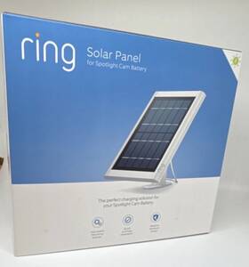 Ring Bhp21846mg003951 Solar Panel For Spotlight Cam Battery White Weather Resistant Adjustabl