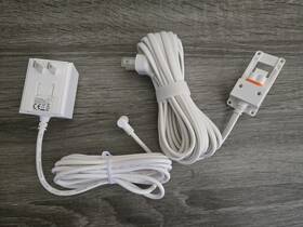 E013-1a050250ds Ring Stick Up Cam White Indoor/outdoor Extension Power Adapter Barrel Plug Oem
