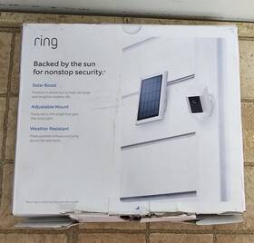Gb41550110872967 Ring White Solar Panel V4 Free Ship