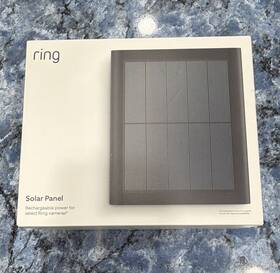 Ring Gkh2n10124761645 Solar Panel 2nd Gen Black Usb-c Weatherproof With Mount And Hardware