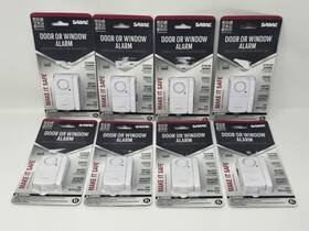 Sabre 023063814339 Lot Of 8 Hs-rl-dwa Door Or Window Alarm With 120db Siren - New And Sealed