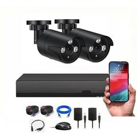 8699-b Sansco H.265 4mp Dvr Security System 4ch Cctv Camera Night Vision