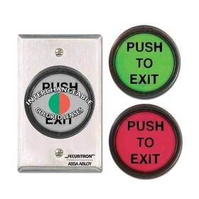 Sn-pb5e Securitron Pb5 Series Push Button