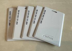 P10shl Sensormatic Kantech 5 Pcs Security Tyco Ioprox Cards Prox Card Clamshell