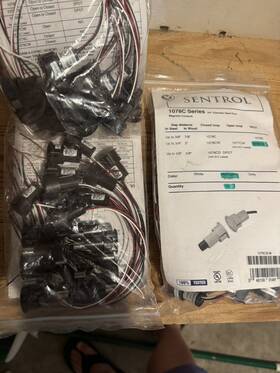 Sentrol 1076cw-m 3/4 Inch Steel Door Contact Wire Leads 1076cw Mahogany Brown 10pack