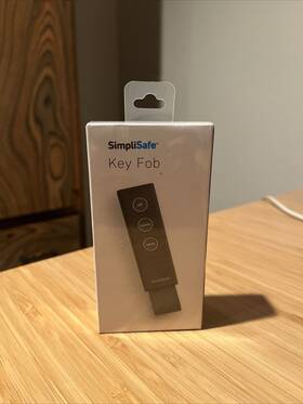 Kf-3000 Simplisafe Key Fob # Kf3000 - Black New Factory Sealed