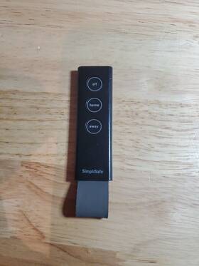 Kf3b Simplisafe Key Fob Remote Black - Home Security System