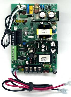 Fpo75 Software House Tyco Power Supply 12/24vdc 4.5a/3a Output Tested Read