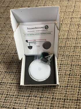 Ss-800 Sound Secure Dc Audio Mic Microphone For Cctv Security Camera Dvr