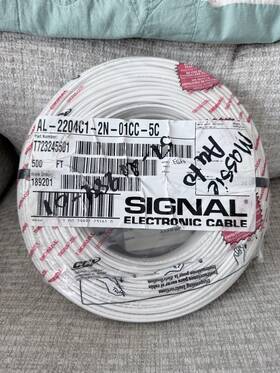 Southwire T723245501 Signal Electronic Cable Solid Wire 500 Feet Copper