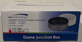 Speco 030519004497 Technologies Dome Junction Box Cvcjbdw White