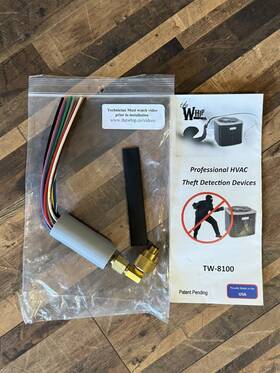 Tw-8100 Starlite Security Devices Tw8100 - The Whip Ac Pressure Switch Alarm Contact