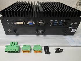 Ust500-517-fl Streamvault Axiomtek Embedded Computer Fanless 16 Poe Gigabit New