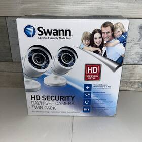 Swann 840236115037 Swpro-hdcamwh2-wm Hd Security Day/night Camera Twin Pack All-weather