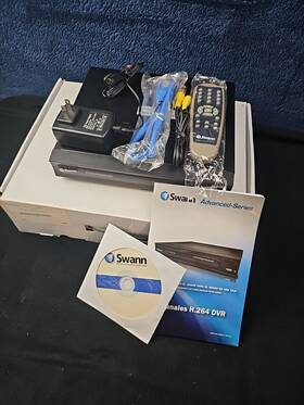 Swdvr-41200h Swann Dvr4-1200 Digital Video Recorder 4 Channel 500gb Hdd - Dvr-1200 H.264
