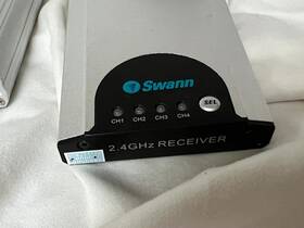 Swann Sw234-w2r Night Hawk Wireless Outdoor Camera 2.4ghz Receiver 4 Channels