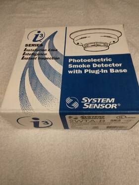 2wta-b System Sensor New Ademco Honeywell Adt Smoke And Thermal Alarm With Sound
