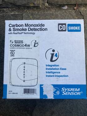 Cosmod4w System Sensor 4-wire Smoke Co Detector