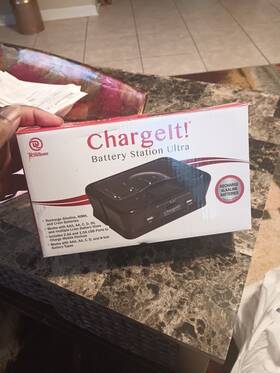 Tech Smart Usa 720524919564 Ultra Battery Station Chrg-blk