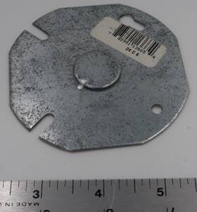 24c6 Thomas & Betts Lot Of 22 And T&b 3 1/2 Inch Round Octagon Box Covers