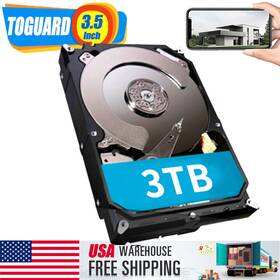 Bc284 Toguard 3tb Hard Drive 3.5ftft Hdd For Outdoor Home Security Camera System Cctv Us