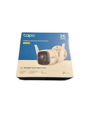 C320ws Tp-link Tapo Outdoor Security Spotlight Night Vision Camera 2k