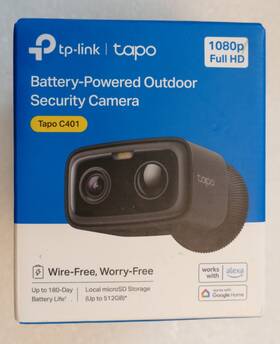 Tp Link Tapo-c401 Tapo C401 2mp Security Camera Outdoor Wireless Color Night Black