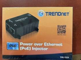 Tpe-103i Trendnet Power Over Ethernet Poe Injector - Brand New Factory Sealed