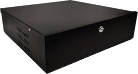 Lb18185-bk Tricom Heavy Duty 18 Inch X 5 Dvr Security Lock Box With Fan For Cctv Systems