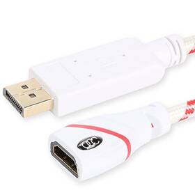 Ultra Clarity Cables 615953422245 Display Port To Hdmi Female Cable 60 Ft Cl3