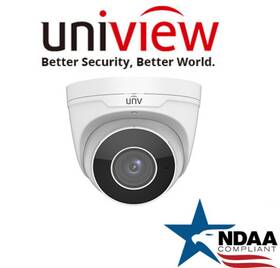 Ipc3634sr3-adzk-g Uniview Unv 4mp Ip67 Poe Ir Vf Ndaa Audio Eyeball Hd Ip Network Security Camera