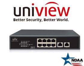 Nsw2010-10t-poe-in Uniview Unv 4k 8 Poe 2 Port Switch Surveillance Security Accessory
