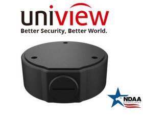 Tr-jb03-g-in-bk Uniview Unv Junction Box For Fixed Dome Cameras Surveillance Security Accessory