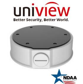 Tr-jb04-d-in Uniview Unv Fixed Dome Cameras Junction Box Surveillance Security Accessory