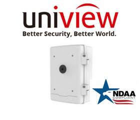 Tr-jb12-in Uniview Unv Junction Box For Ptz Dome Cameras Surveillance Security Accessory