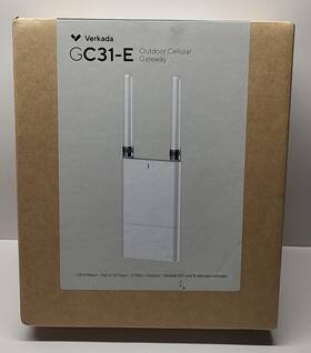 7a-91000-a Verkada Gc31-e Outdoor Cellular Gateway Cat12 Rated Poe Or Dc Input 2 Output