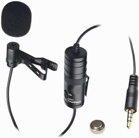 Sx730 Vidpro External Microphone Xm-l Wired Lavalier - 20ft Audio Cable