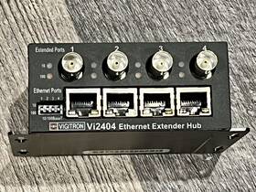 1blu55 Vigitron Vi2404 Analog Transmission 4-port Coax Ethernet Extender