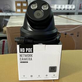 Vikylin Pg-002 8mp 4k Full Color Night Vision Turret Black Ip Camera Mic Poe Waterproof